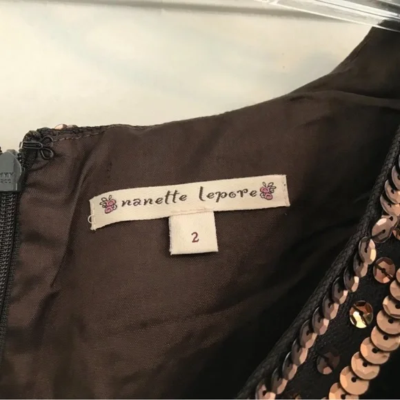 Nanette Lepore | Sequined Velvet Dress - Picture 8 of 10